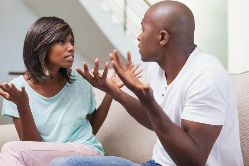 Couple Making the Decision to Separate